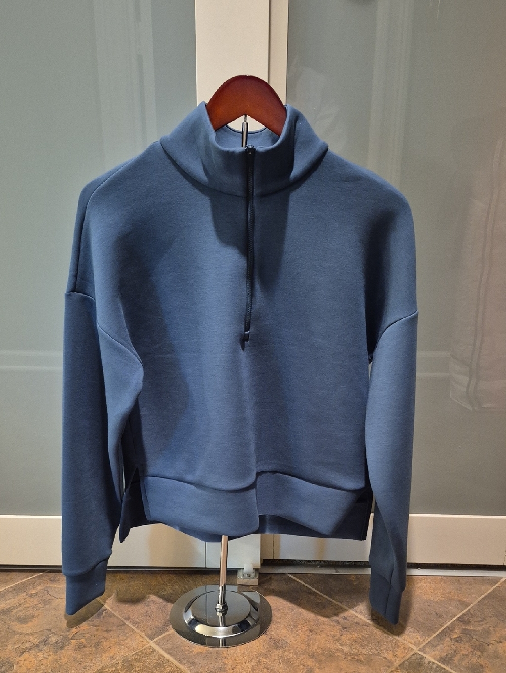 Calia Women’s Half-Zip Scuba - Blue